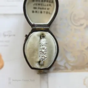 18ct & Platinum Diamond Three Stone Ring 1.00ct