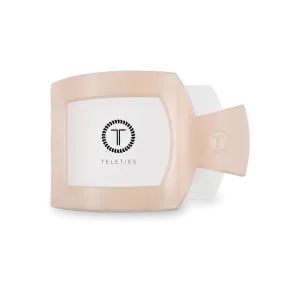 Almond Beige Flat Square Clip