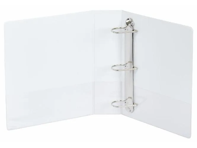 Alpha Presentation Binder 3 Rings A4, 50mm Spine, White (306)