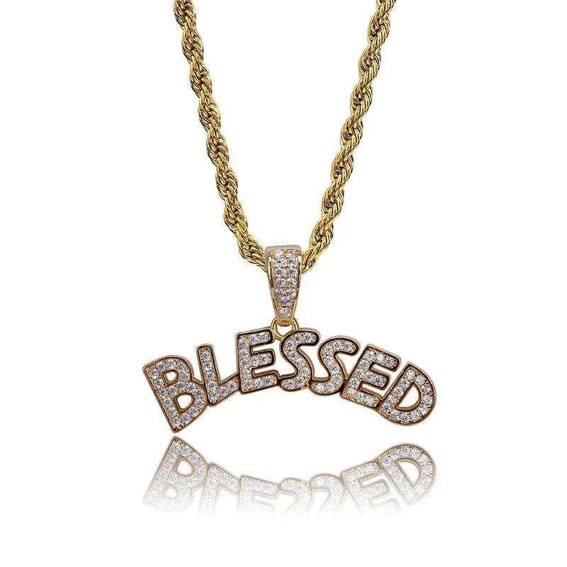 Blessed Iced Out Pendant