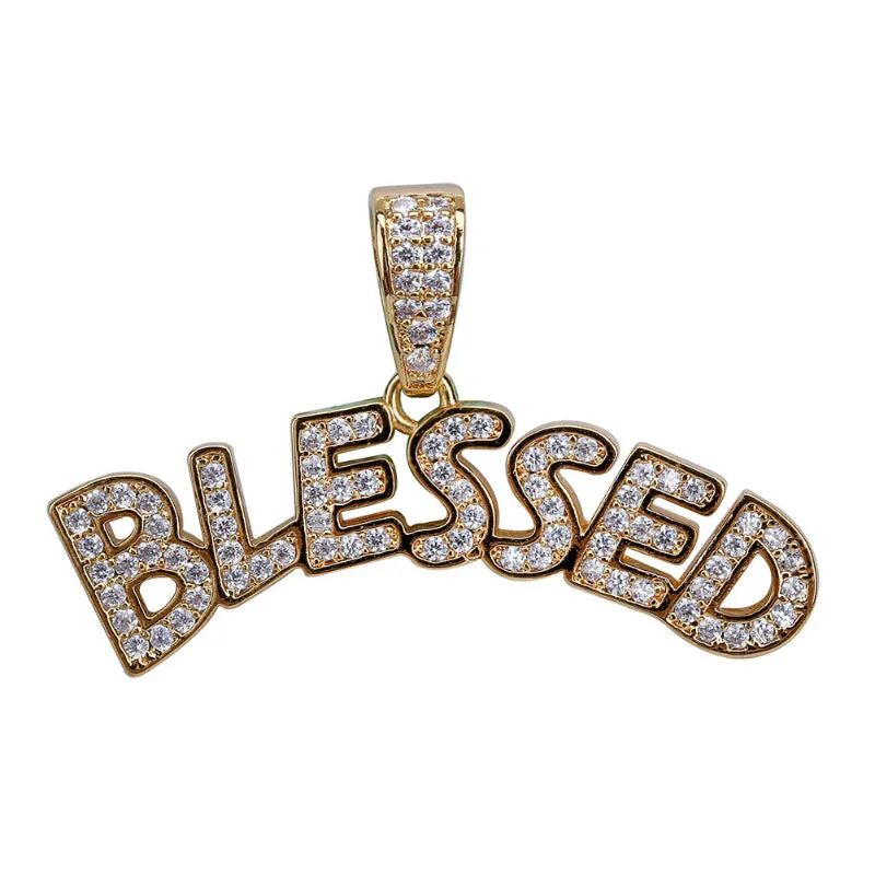 Blessed Iced Out Pendant