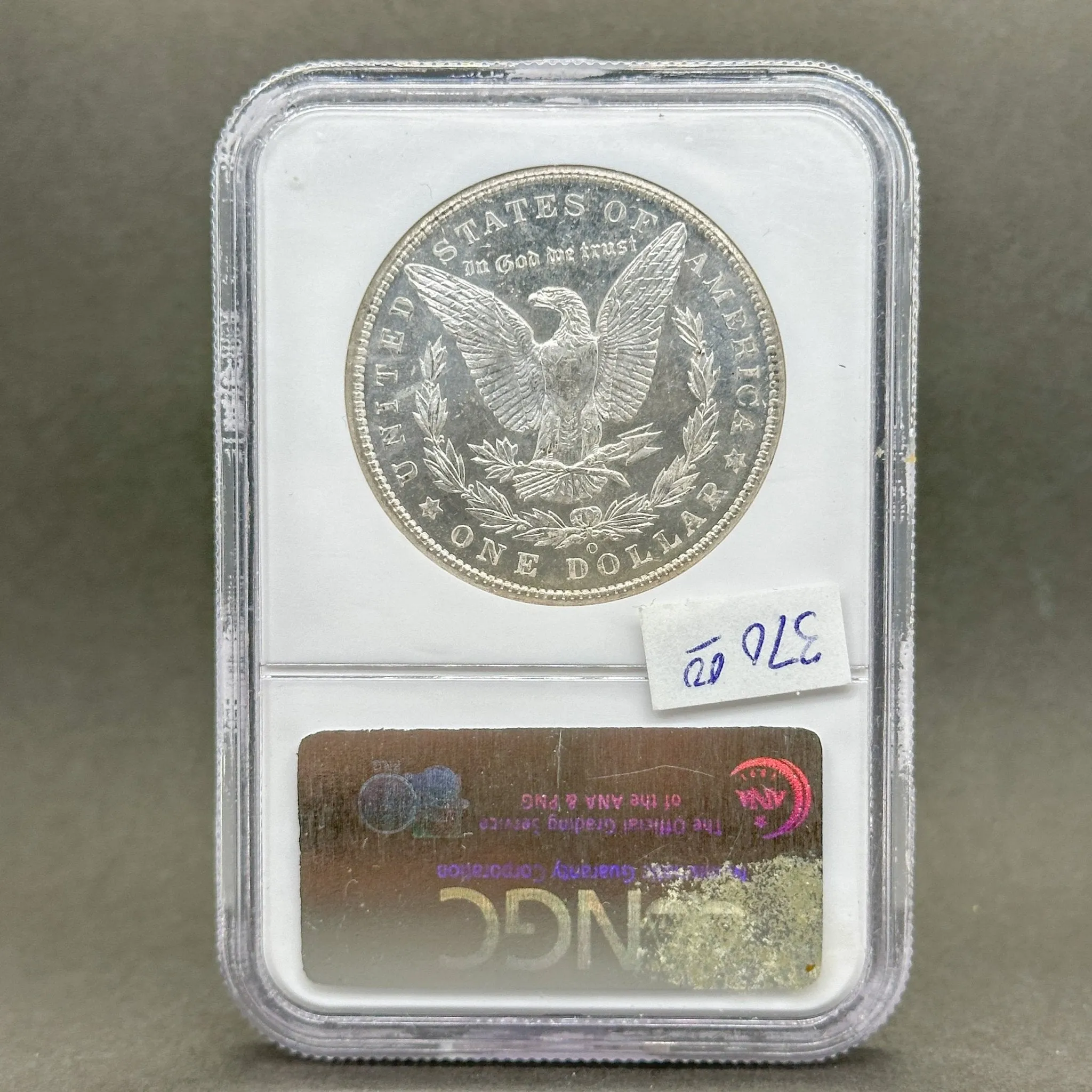Estate 0.900 Fine Silver 1904 O $1Morgan Dollar NGC MS 65 PL