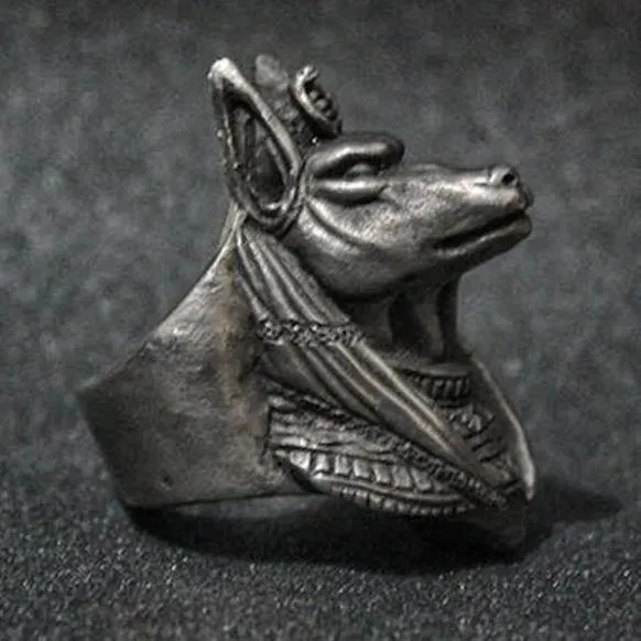 Jackal Anubis Ring