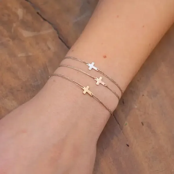 Latin Cross Bracelet