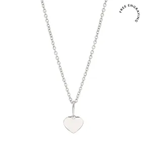Mini Heart Pendant Necklace
