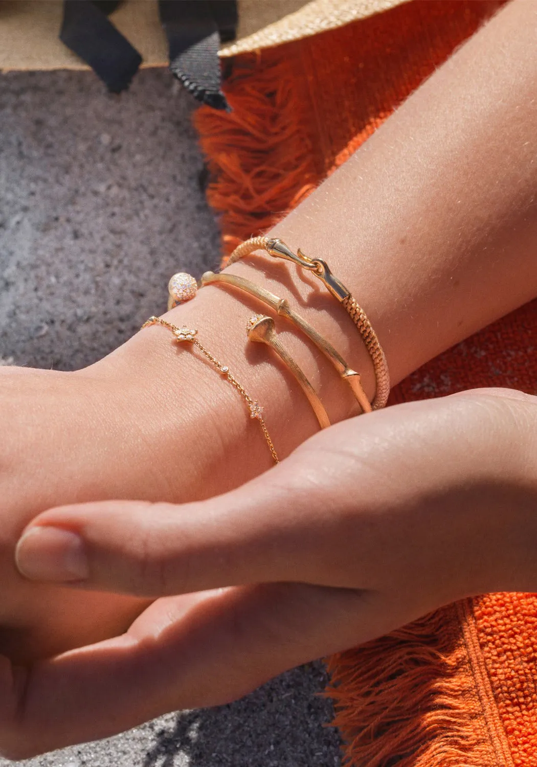 Ole Lynggaard Life 18KYG Golden Day Rope Bracelet
