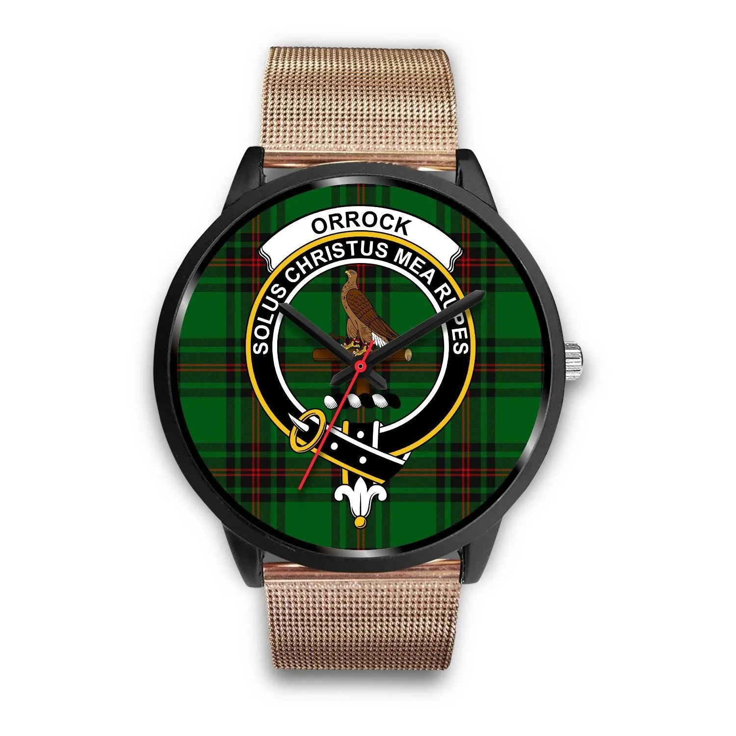 Orrock Clan Badge Tartan Black Watch