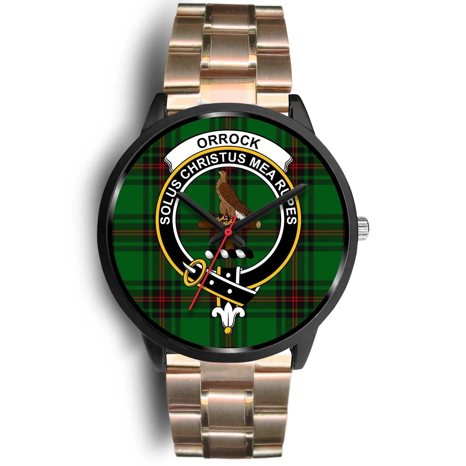 Orrock Clan Badge Tartan Black Watch