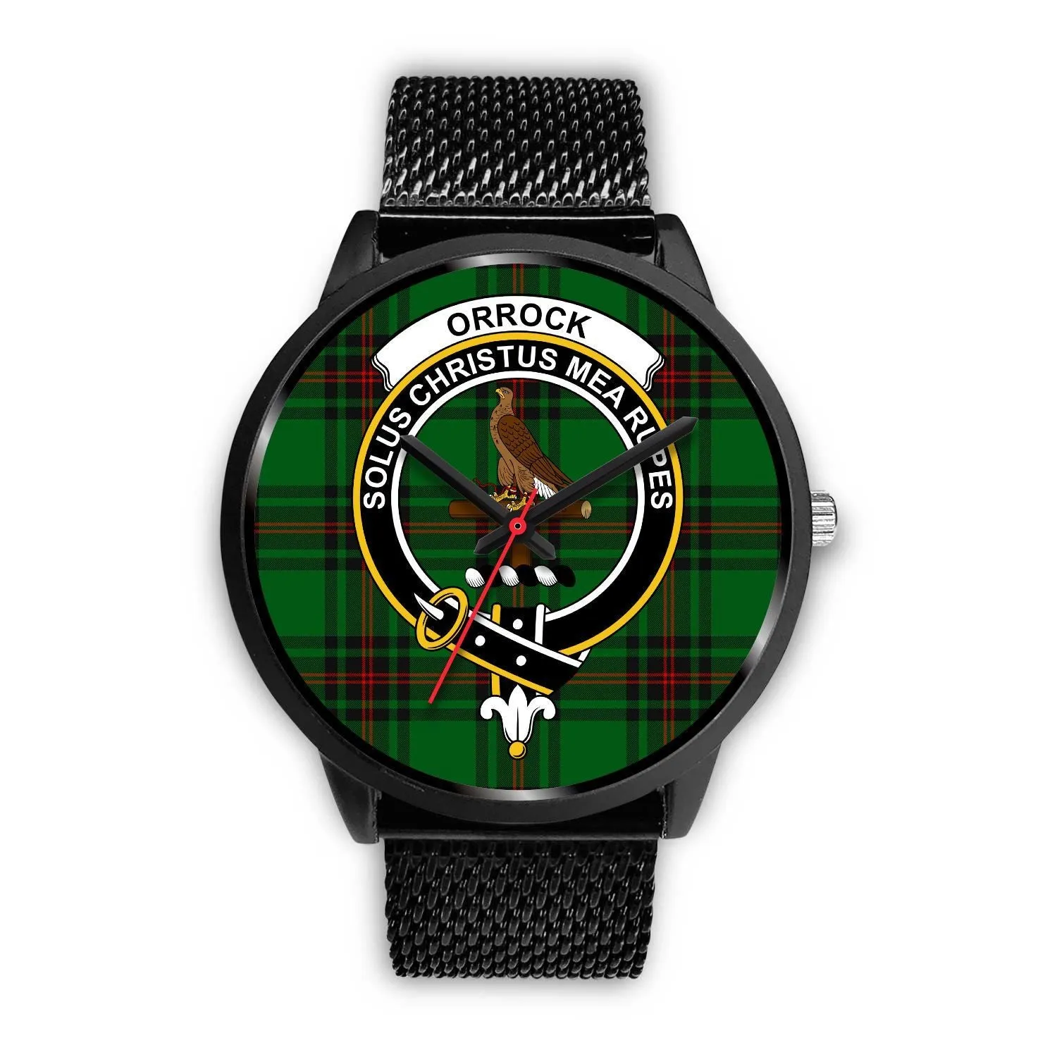 Orrock Clan Badge Tartan Black Watch