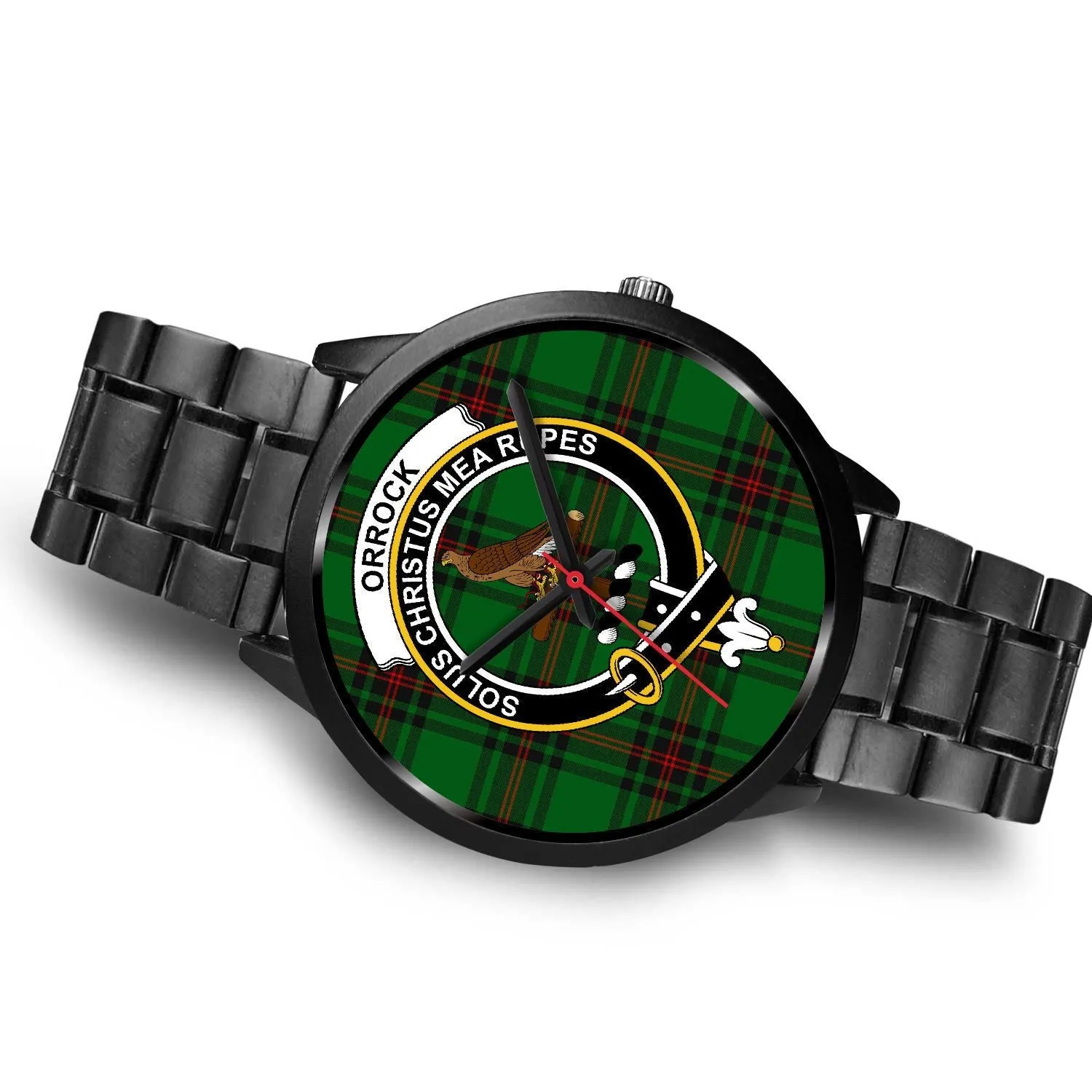 Orrock Clan Badge Tartan Black Watch