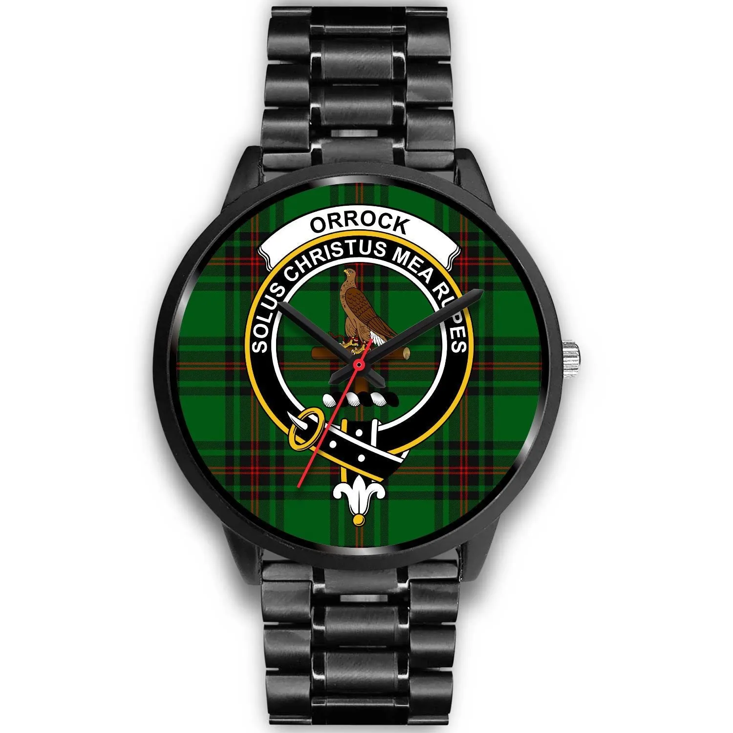 Orrock Clan Badge Tartan Black Watch