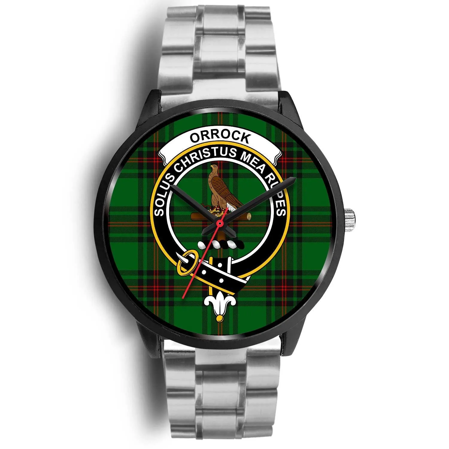 Orrock Clan Badge Tartan Black Watch