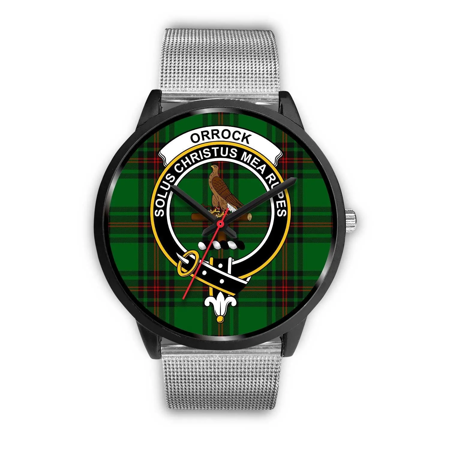 Orrock Clan Badge Tartan Black Watch
