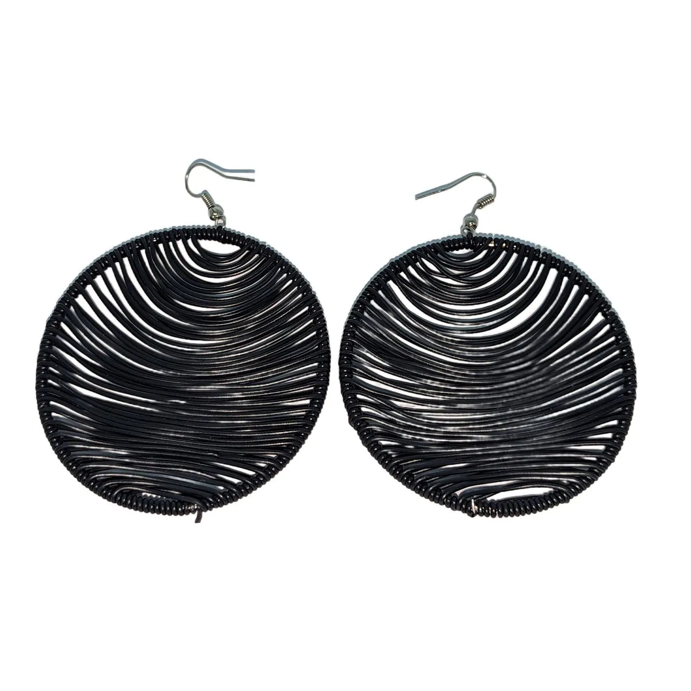 Telephone Wire Earrings - Solid Colors