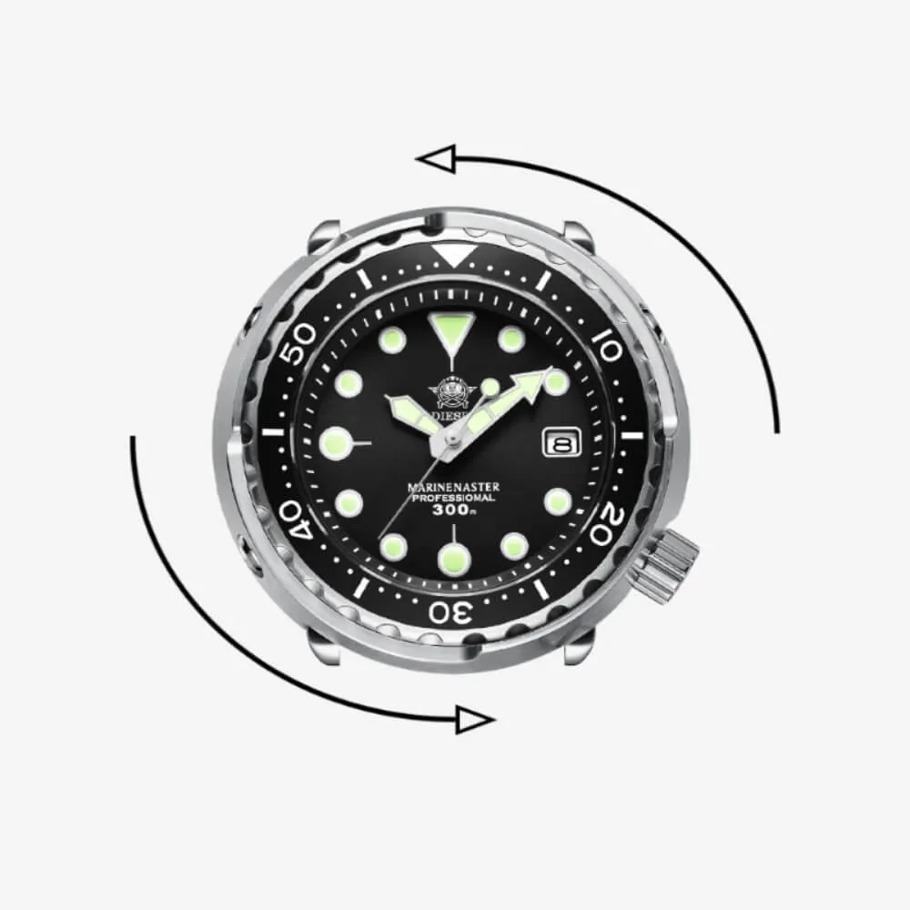 U.S. Warehouse -ADDIESDIVE® Tuna 300M Automatic Diver Watch Tuna Diver  ( MY-H5)