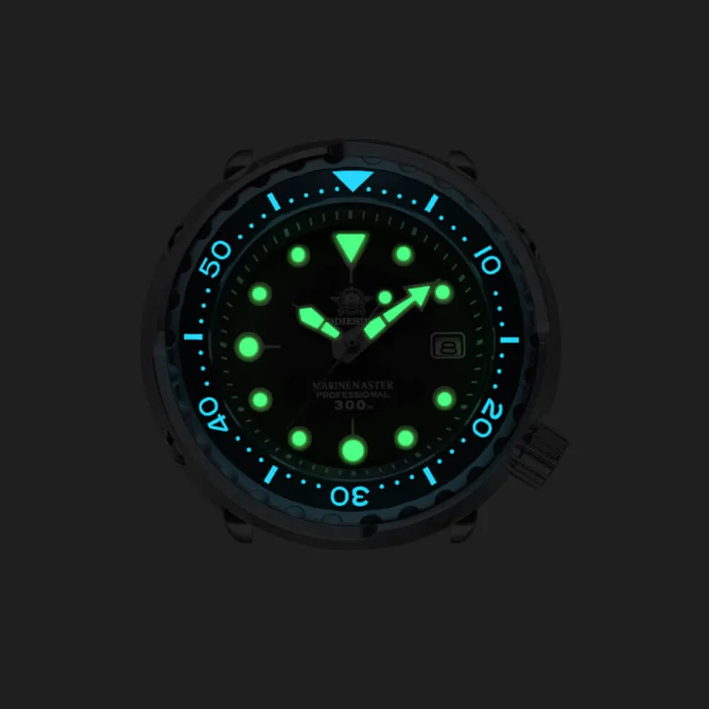 U.S. Warehouse -ADDIESDIVE® Tuna 300M Automatic Diver Watch Tuna Diver  ( MY-H5)