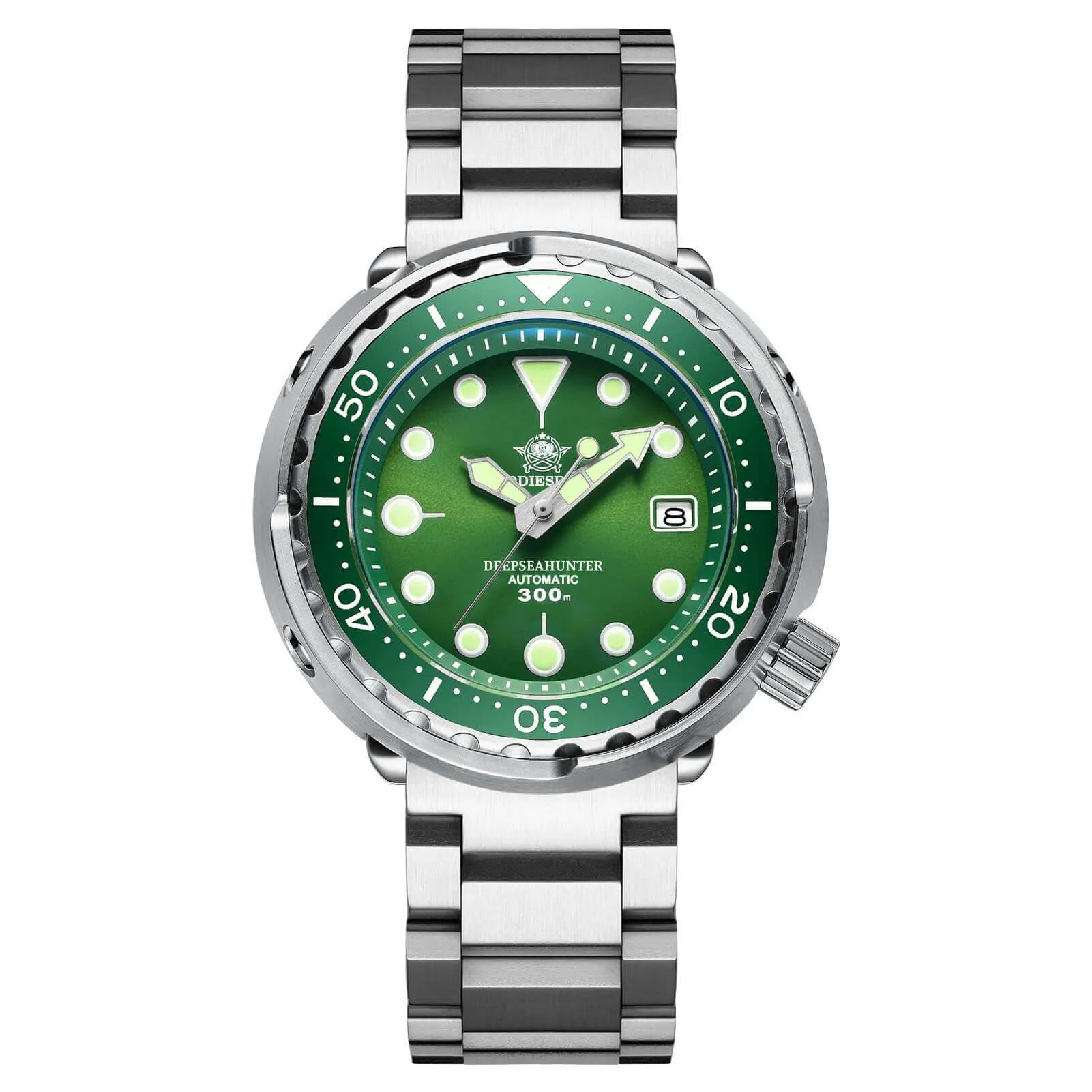 U.S. Warehouse -ADDIESDIVE® Tuna 300M Automatic Diver Watch Tuna Diver  ( MY-H5)