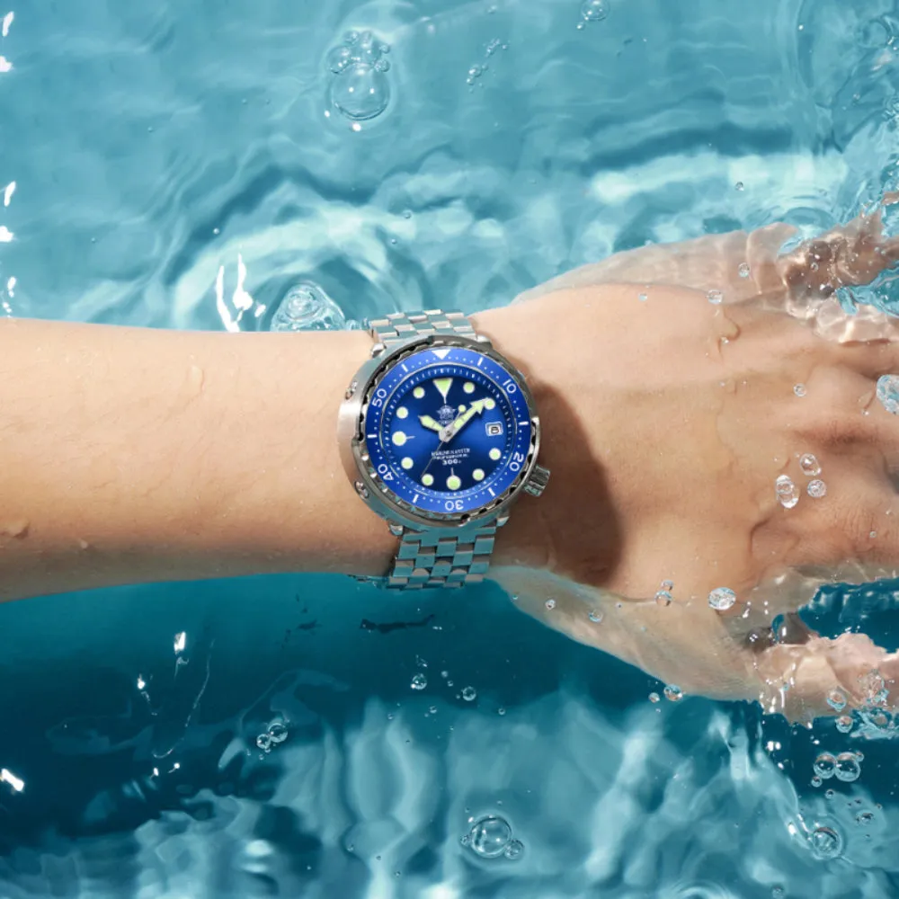 U.S. Warehouse -ADDIESDIVE® Tuna 300M Automatic Diver Watch Tuna Diver  ( MY-H5)